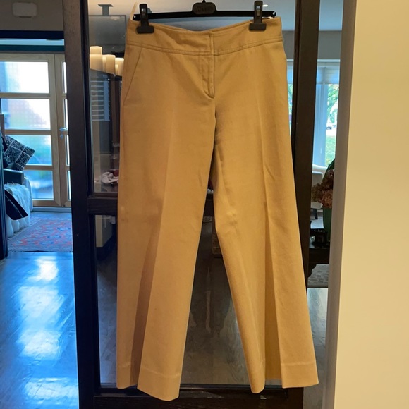 Prada high waist wide leg beige trousers - Picture 1 of 4